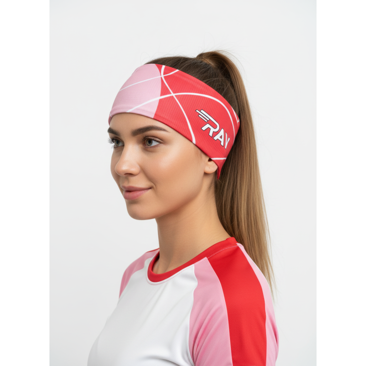 Повязка летняя облегчённая (UNI)  принт Pink фото 3