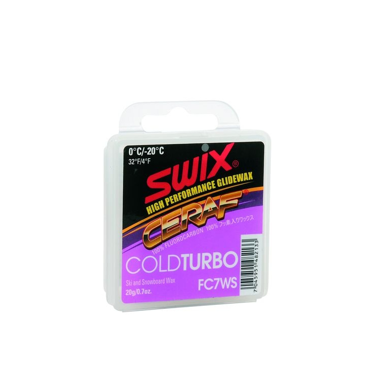 Ускоритель SWIX Cera F Cold Turbo FC7WS, (0-20 C) :: Смазки