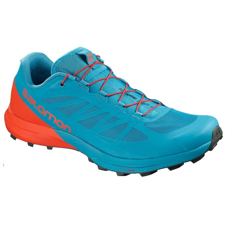 Кроссовки SALOMON SENSE PRO 3 Fjord Blue/CHERRY фото 1