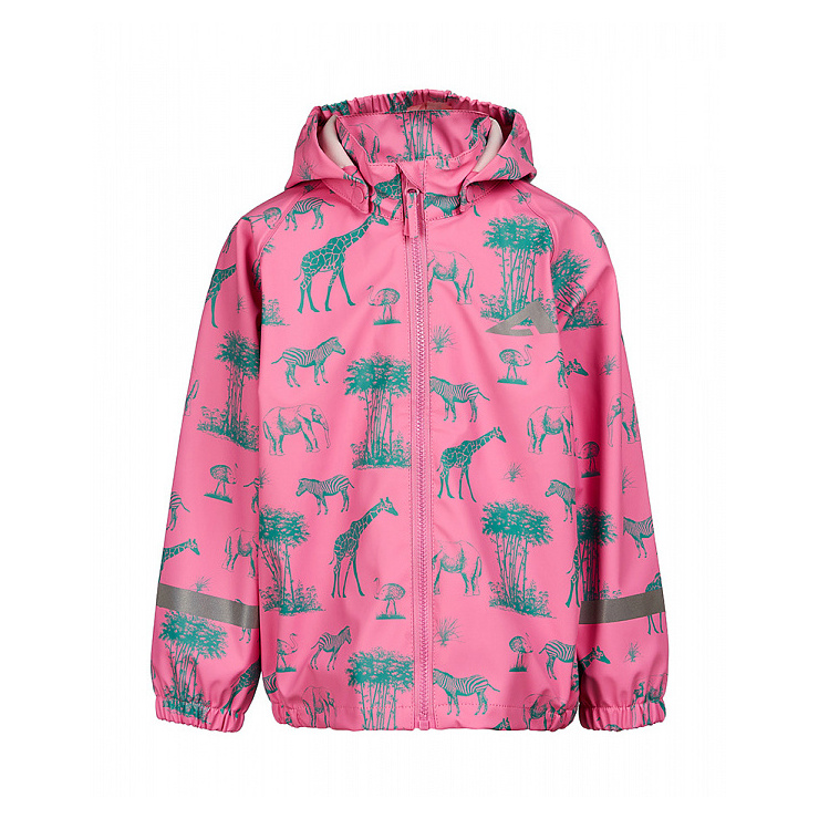 Куртка-дождевик д/дев. OLDOS "Саванна" цвет розовый фото 1