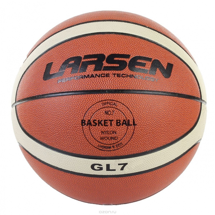 Мяч баскетбольный Larsen PVC-GL7 фото 1