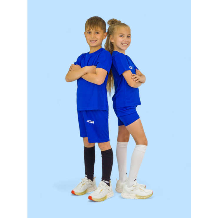 Комплект RAY (Kids) василек, лого белый  фото 2