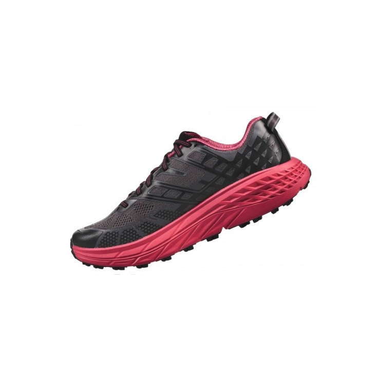 Кроссовки женские Hoka W SPEEDGOAT 2 BLACK/AZALEA  фото 3