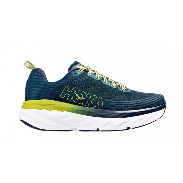 Кроссовки мужские Hoka M BONDI 6 DEEP TEAL / GREEN OASIS фото 1