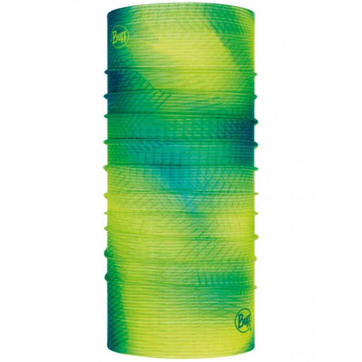 Бандана Buff Reflective R-Spiral Yellow Fluor, one size фото 1