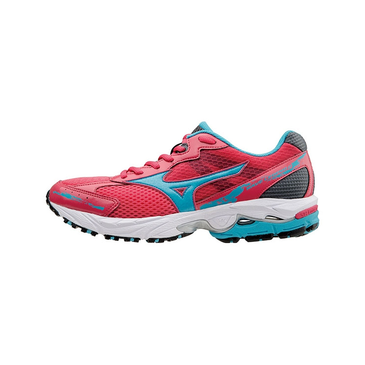 Кроссовки MIZUNO WAVE LEGEND 2 (W), красный/синий/т.синий фото 1