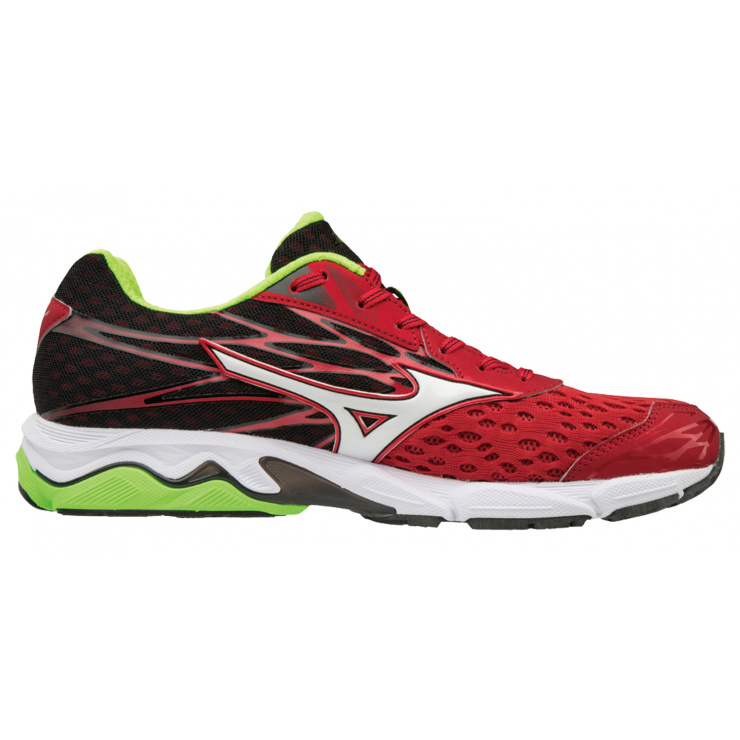 Кроссовки MIZUNO WAVE CATALYST 2, красный/белый/черный фото 2