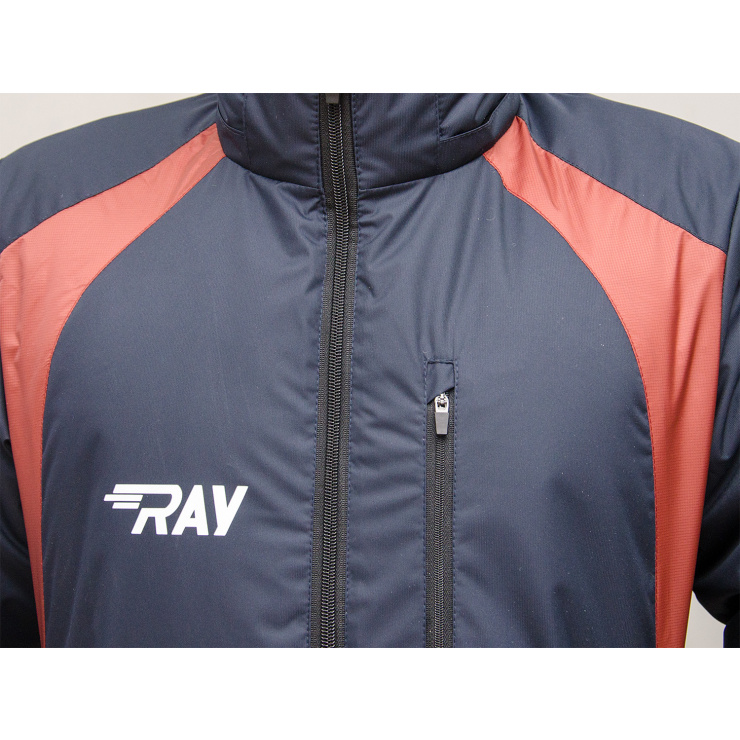 Куртка утеплённая  RAY модель Патриот мембрана темно-синий/шоколад фото 4