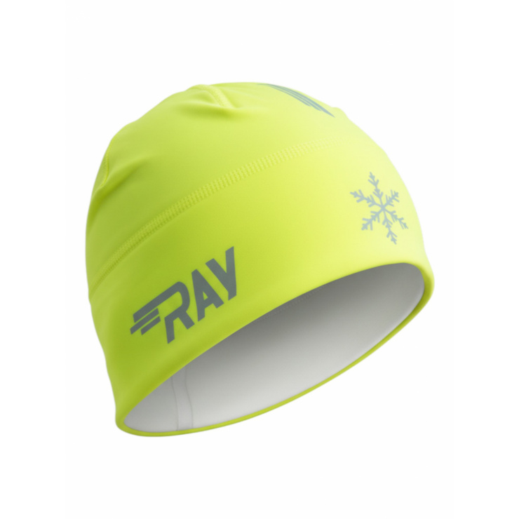 Шапочка RAY модель RACE материал термо-бифлекс, неон/лого с/о фото 1