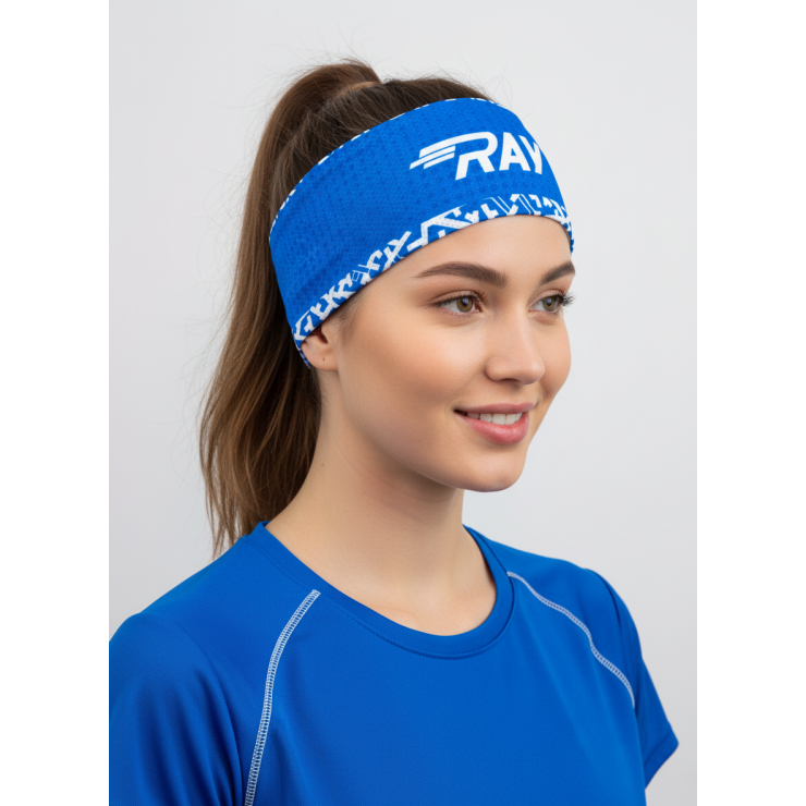Повязка летняя облегчённая (UNI) принт  Team Ray men, синий фото 2