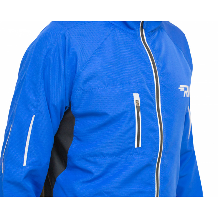 Куртка беговая RAY SPORT (летняя) синий/черный фото 3