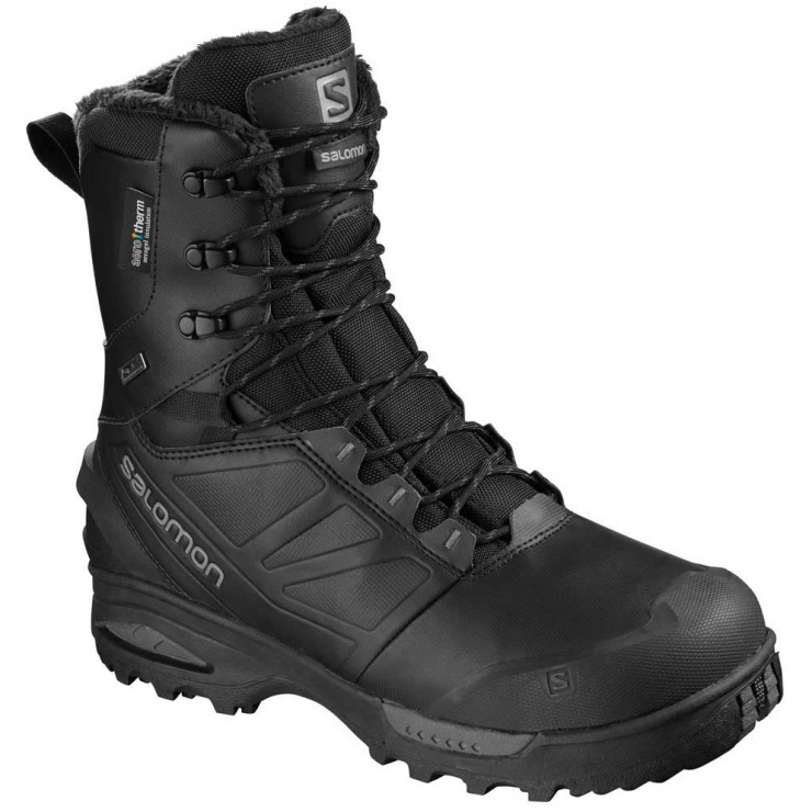 Ботинки SALOMON TOUNDRA PRO CSWP BLACK/BK/MAGNET фото 1