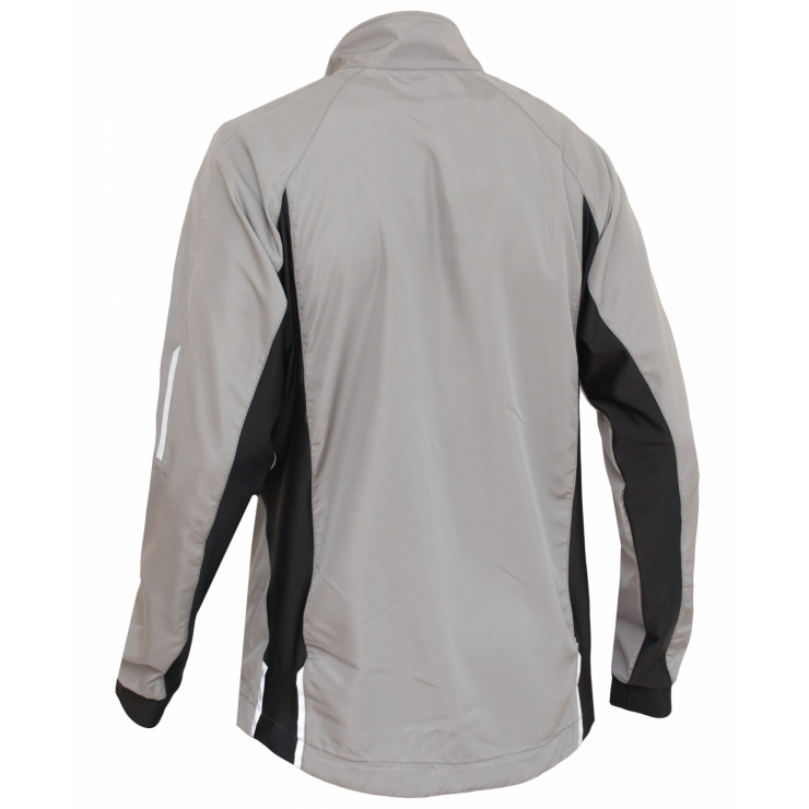 Куртка беговая RAY SPORT (летняя) серый/черный фото 2