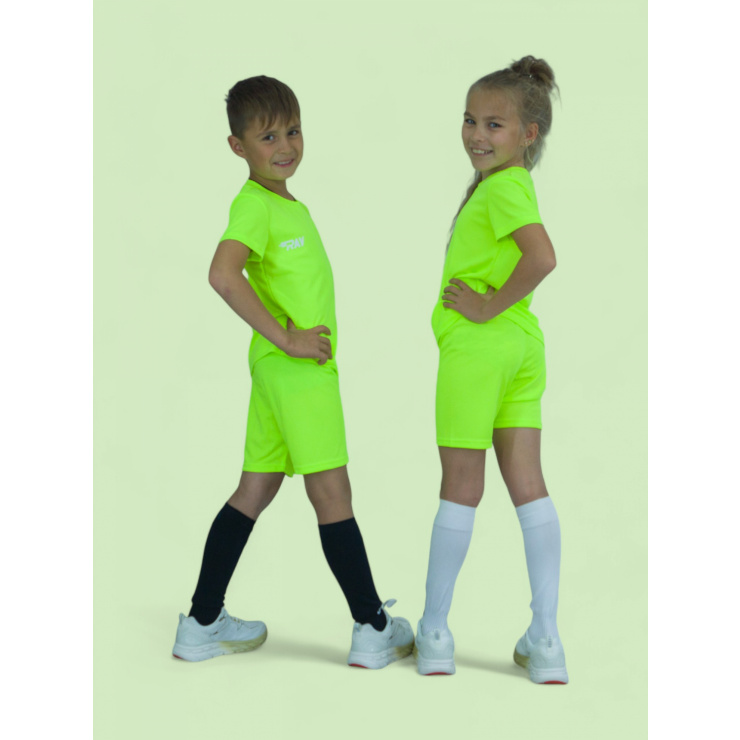 Комплект RAY (Kids) лимон, лого белый  фото 3