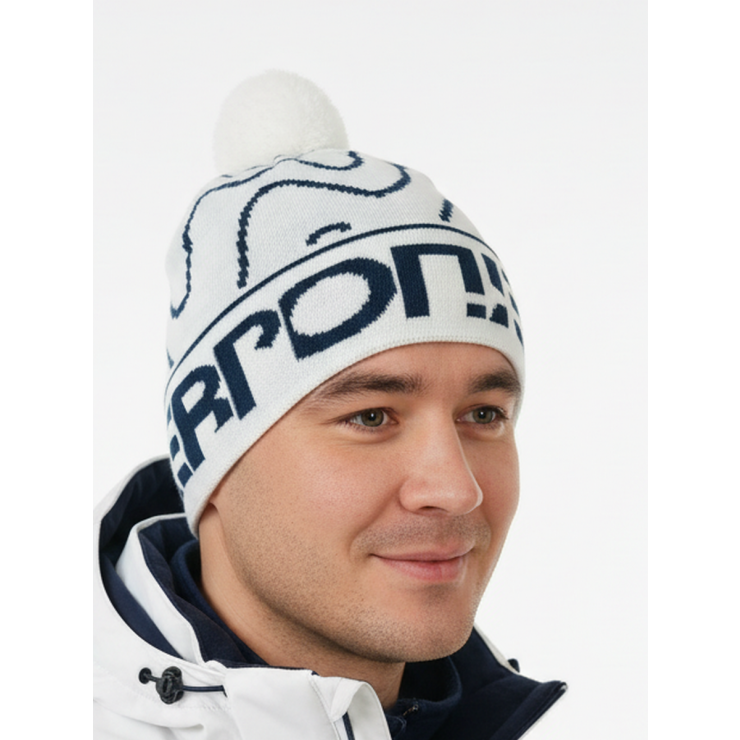 Шапочка белая Европа-Азия 2025 фото 1