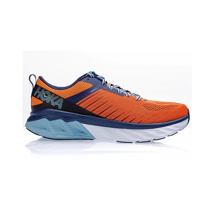 Кроссовки мужские Hoka M ARAHI 3 NASTURTIUM / PATRIOT BLUE фото 1