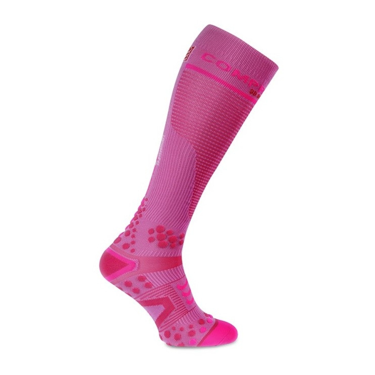 Гольфы COMPRESSPORT FullSocks V2.1 розовые фото 1