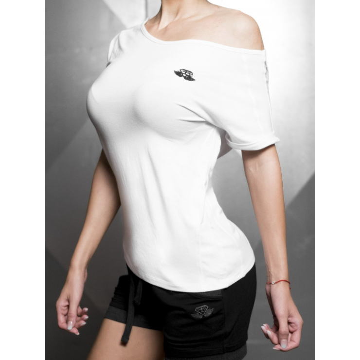 Футболка Drop Shoulder Tee White, белый фото 1