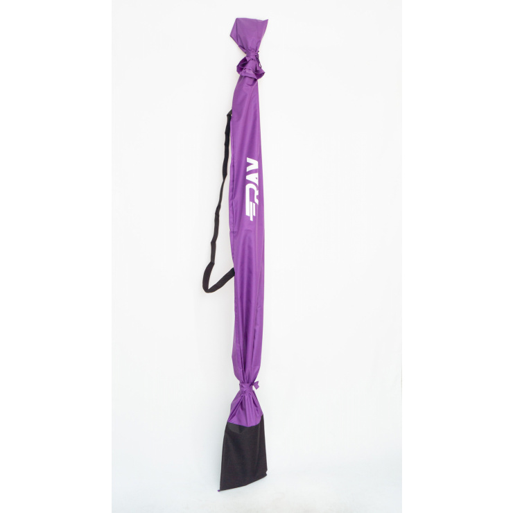 Чехол для лыж RAY облегченный фиолетовый, черный фото 5