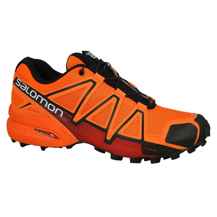 Кроссовки SALOMON SPEEDCROSS 4 FLAME/BK/RAD DALH фото 1