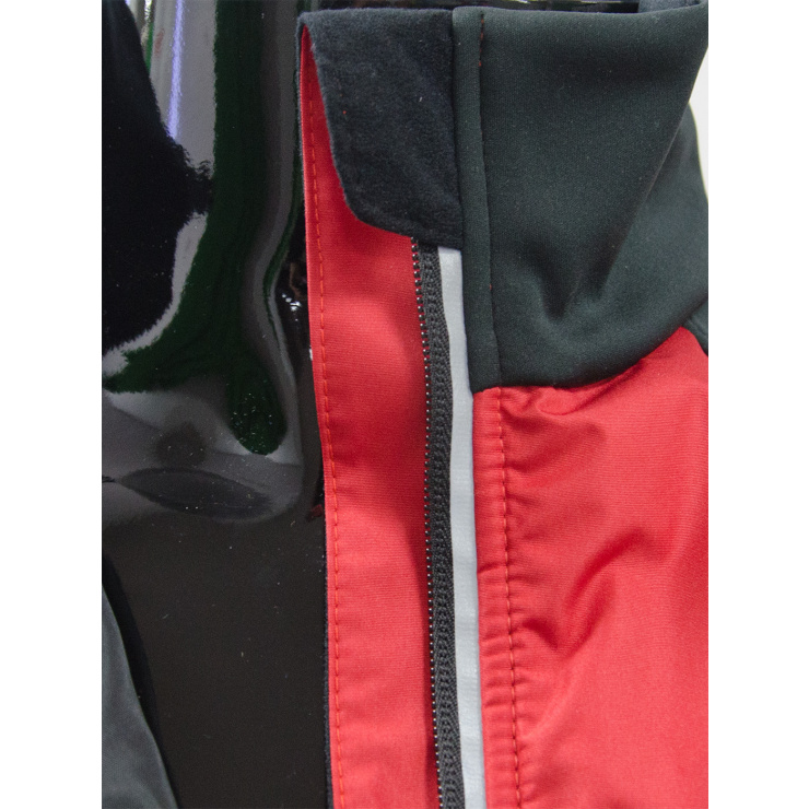 Куртка утеплённая туристическая  RAY  WS модель OUTDOOR (UNI) бордовый/черный фото 4