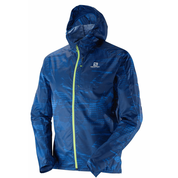 Ветровка SALOMON FAST WING GRAPHIC HOODIE MEN фото 1