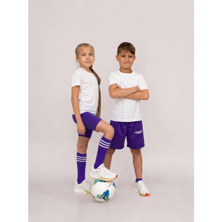 Комплект RAY (Kids) белый-фиолетовый фото 1