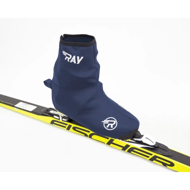 Чехол на ботинки BootCover RAY (UNI) темно-синий, лого с/о фото 2