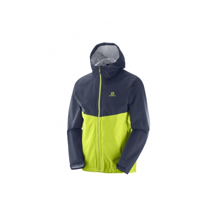 Куртка SALOMON LA COTE FLEX 2.5L  JKT M ACID LIME фото 1