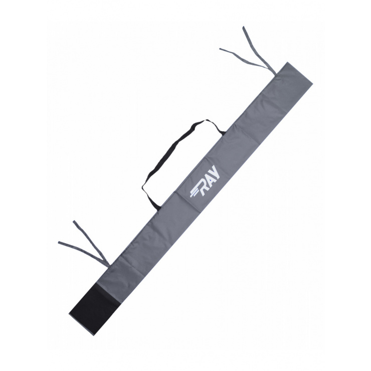 Чехол для лыж RAY облегченный черный, серый фото 1