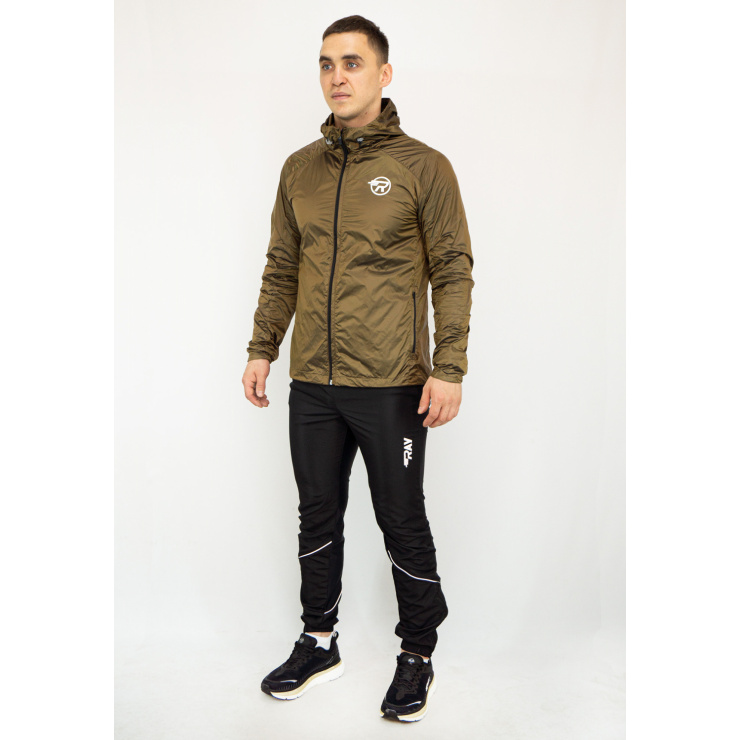 Ветровка RAY Sprint (Men), хамелеон хаки - желтый фото 9
