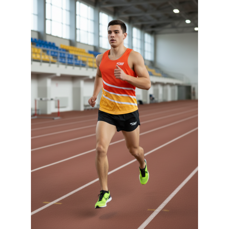 Майка спортивная RAY (Men) принт "Волны-3" фото 3