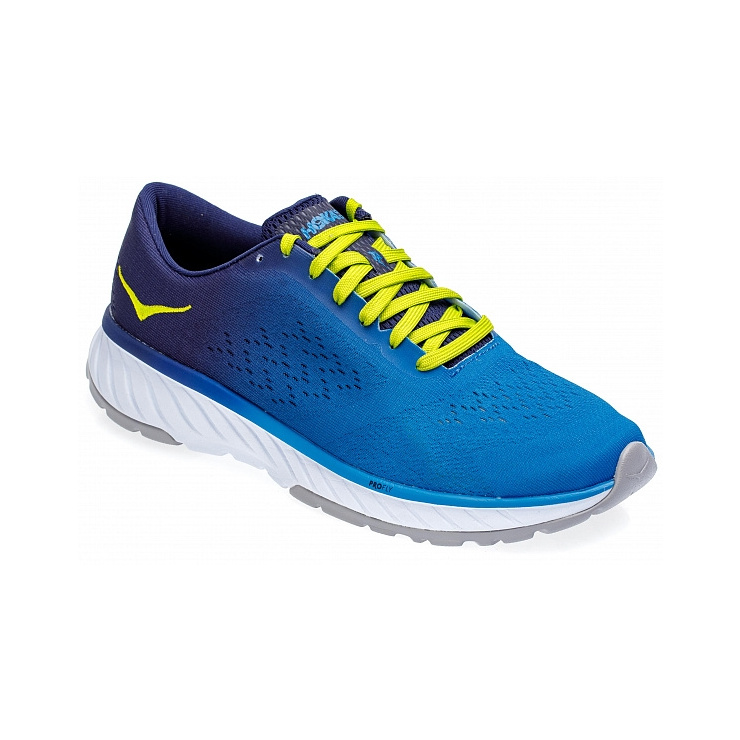 Кроссовки мужские Hoka M CAVU 2 FRENCH BLUE / LIME GREEN фото 5