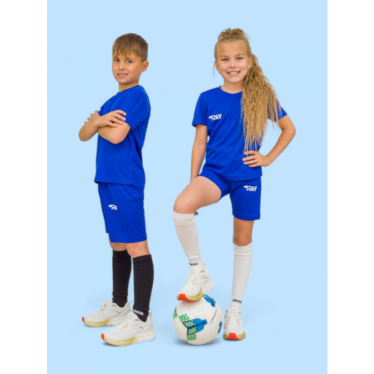 Комплект RAY (Kids) василек, лого белый  фото 1