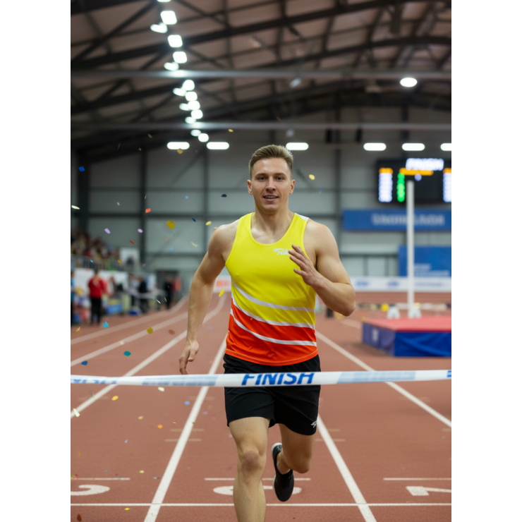 Майка спортивная RAY (Men) принт "Волны" фото 4