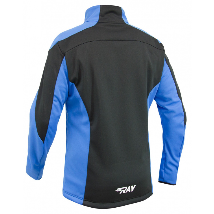 Куртка разминочная RAY WS модель RACE (UNI) черный/синий фото 2