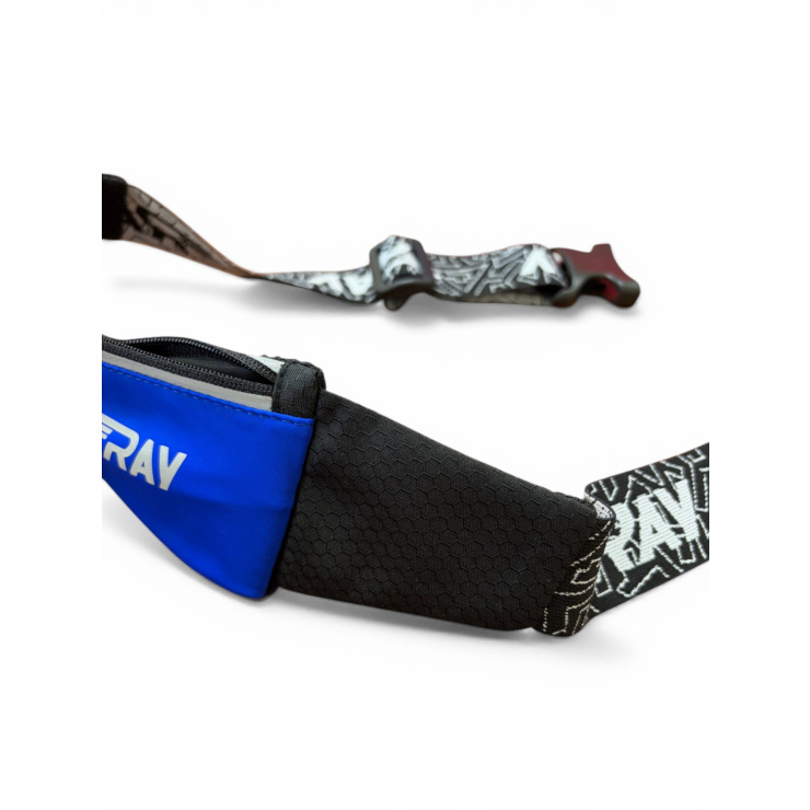 Сумка поясная RAY узкая, василек фото 6
