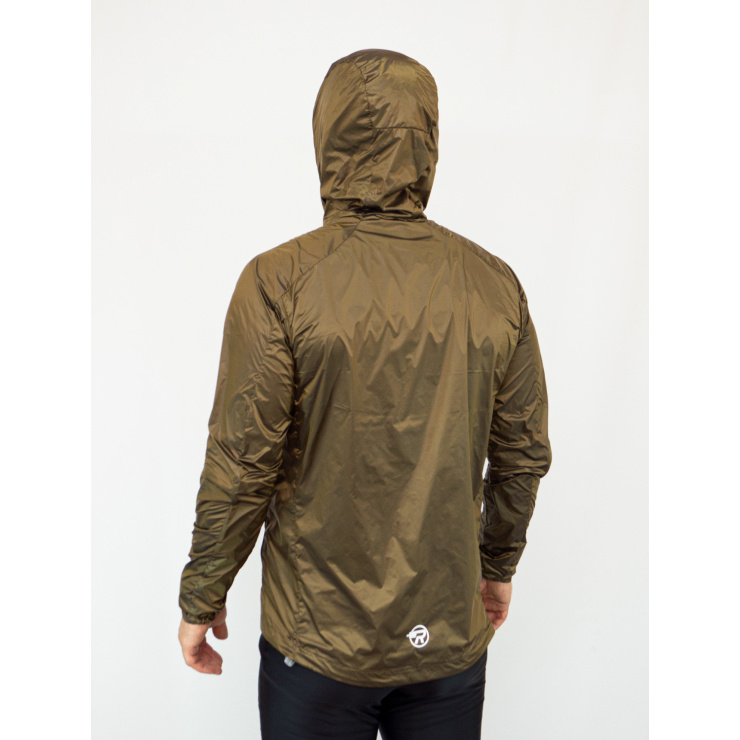 Ветровка RAY Sprint (Men), хамелеон хаки - желтый фото 6