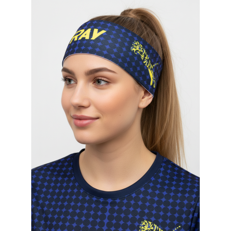 Повязка летняя облегчённая (UNI) принт Тигр 1 фото 3