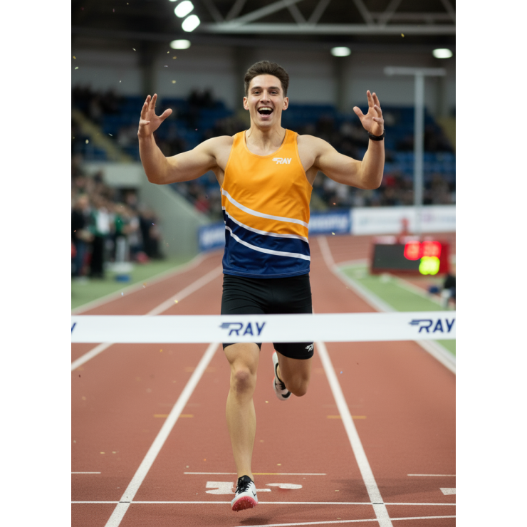 Майка спортивная RAY (Men) принт "Волны-2" фото 4