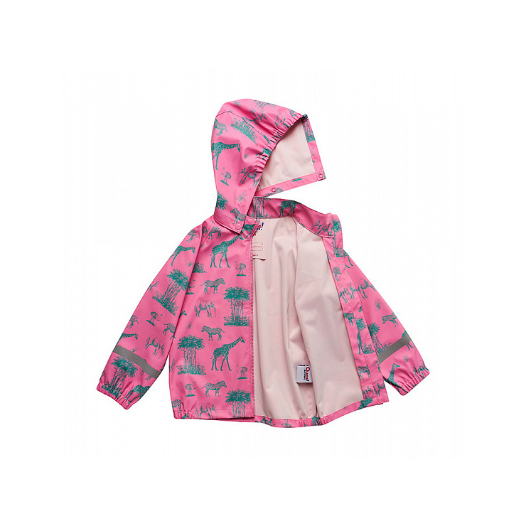 Куртка-дождевик д/дев. OLDOS "Саванна" цвет розовый фото 2