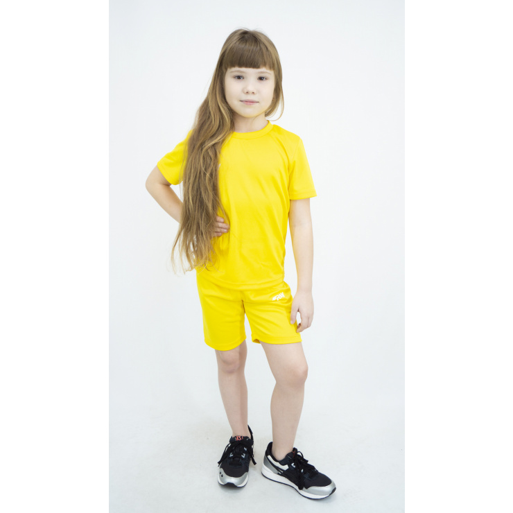 Комплект RAY (Kids) желтый, лого белый  фото 1