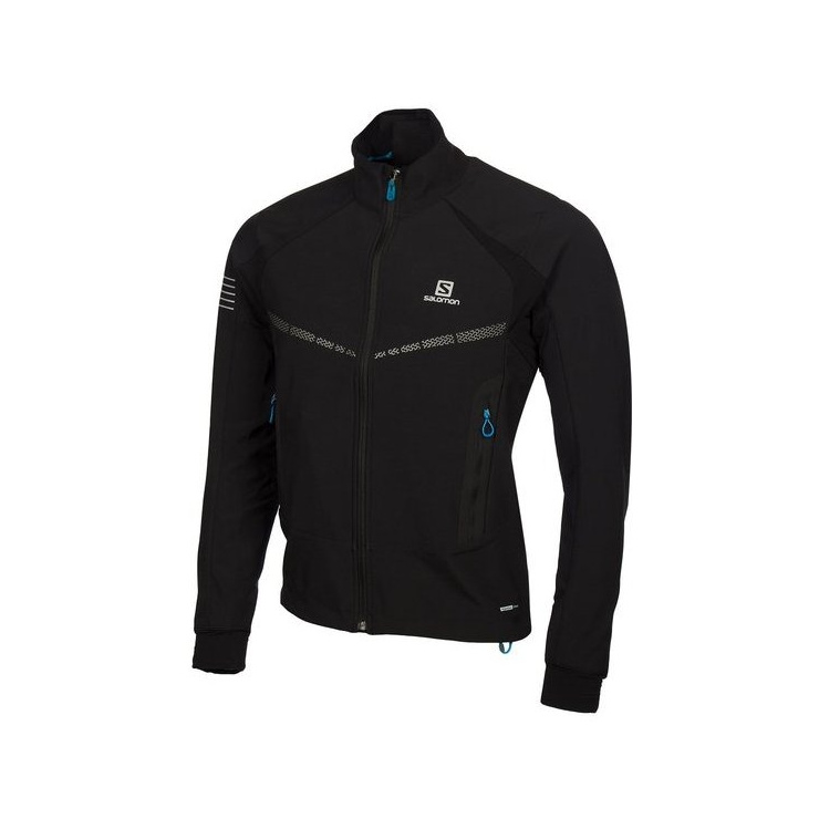 Куртка SALOMON RS WARM SOFTSHELL JKT M Black фото 1