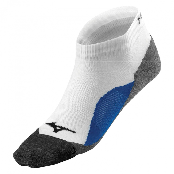 Носки MIZUNO DryLite Comfort Mid Socks, белый/голубой фото 1