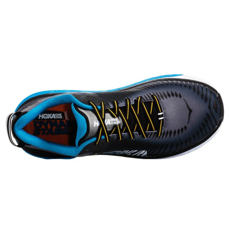 Кроссовки мужские Hoka M ARAHI 2 BLACK / CHARCOAL GRAY  фото 4