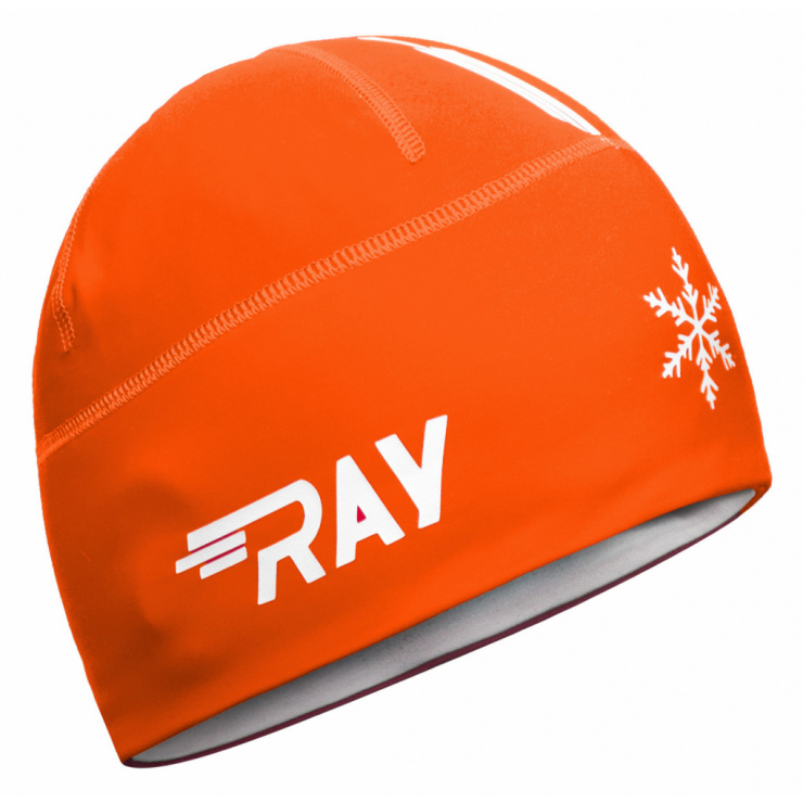 Шапочка RAY модель RACE материал термо-бифлекс оранжевый фото 2