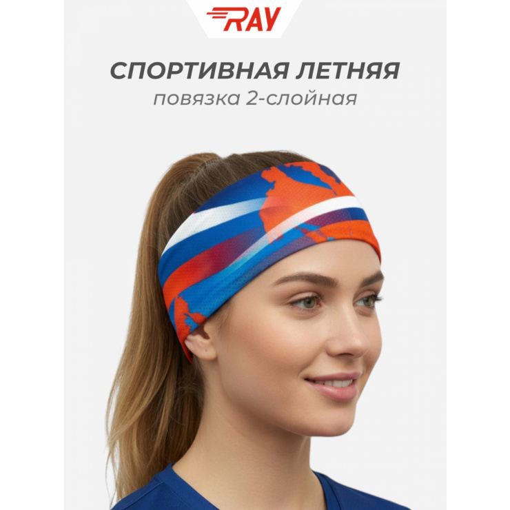 Повязка летняя облегчённая (UNI)  принт "Патриот" фото 1