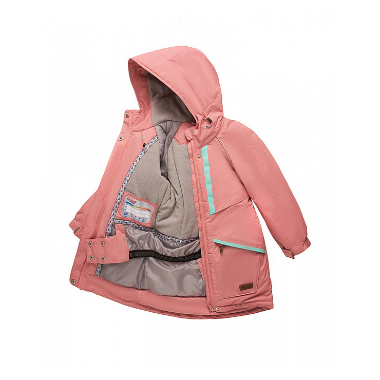 Куртка д/дев. OLDOS "Джейн" цвет светло-розовый фото 3
