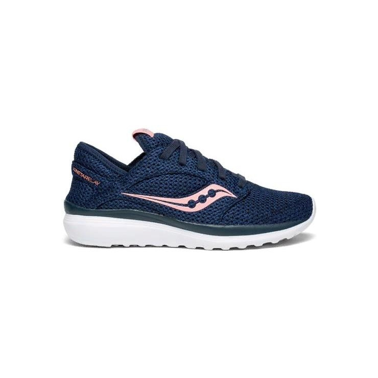 Кроссовки Saucony Kineta Relay navy/pink (W) (2018-2019) фото 1