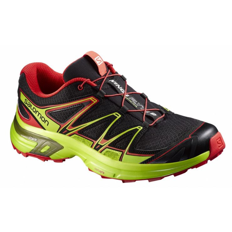 Кроссовки SALOMON WINGS FLYTE 2 BK/GR/RADIANT.R фото 1